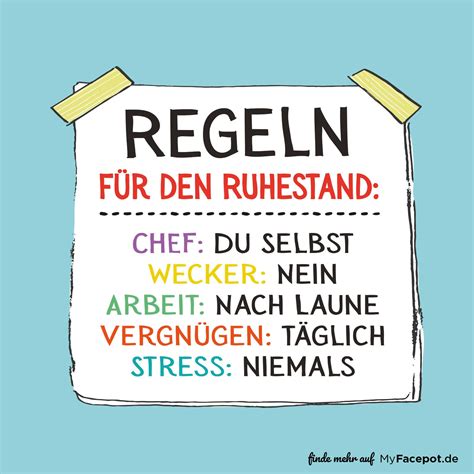 ruhestand bilder lustig